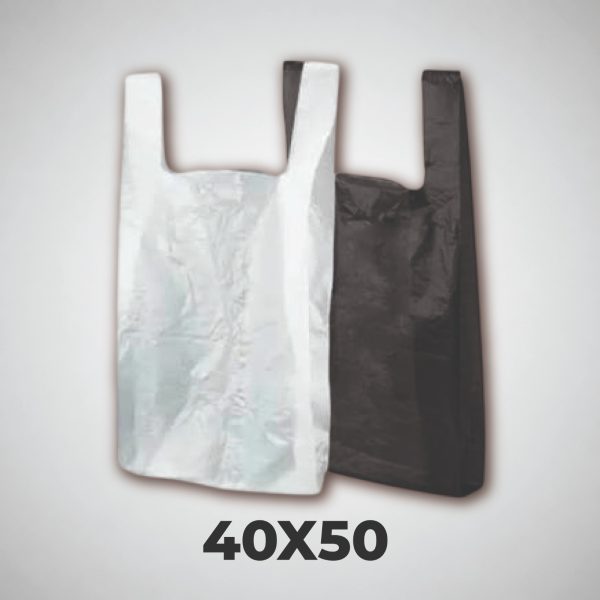 Pack 100 Bolsas Camiseta 40x50 cmt
