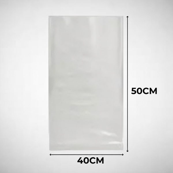 Bolsas Gruesa Transp 40x50x0,007 cmt