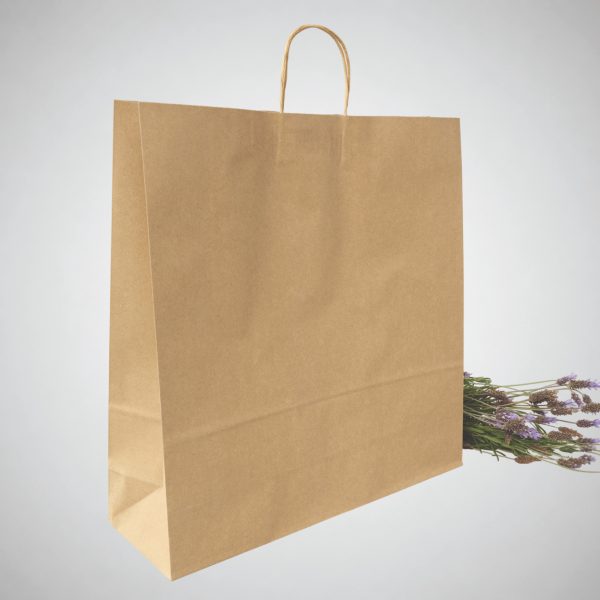 Bolsa Kraft Con Asa 48x45x15 cmt