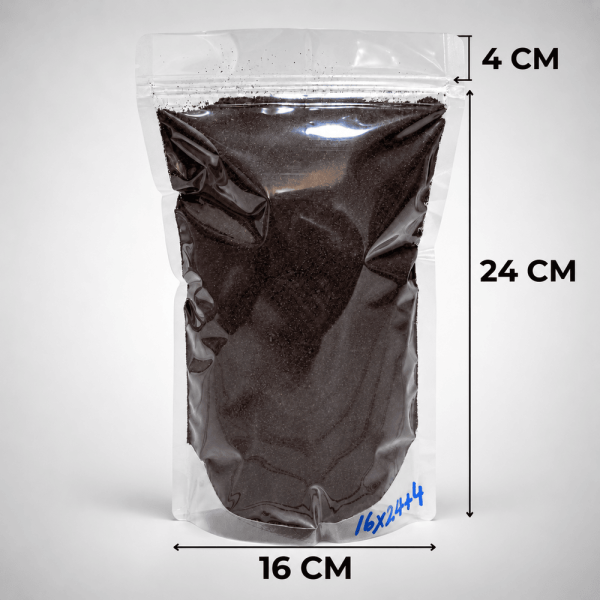 Pack 50 Bolsas Transparentes Doypack 16x24+4